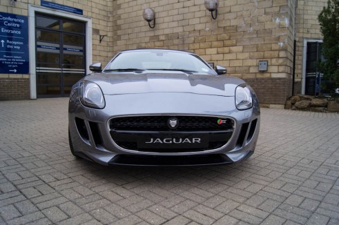 Jaguar F Type Dark Grey Front 2
