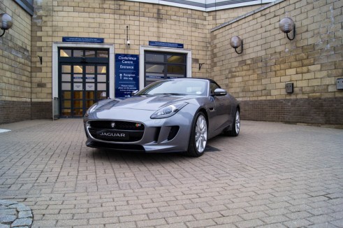 Jaguar F Type Dark Grey Front