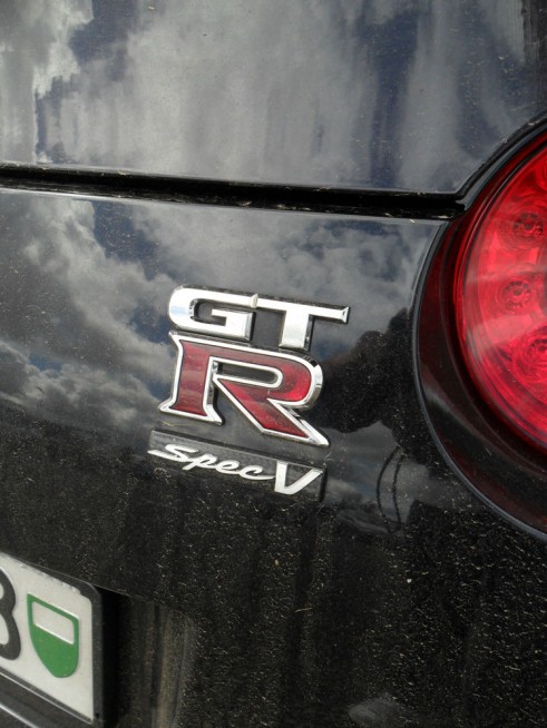 Nissan GTR Spec V Badge