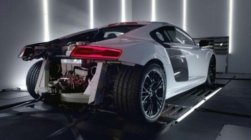 Audi R8 V10 Plus Rear 2