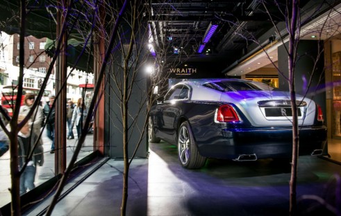 Rolls Royce Wraith Harrods Rear