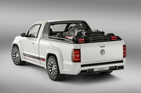 VW Amarok_Power_Pickup_Wörthersee_2013 Rear