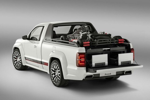 VW Amarok_Power_Pickup_Wörthersee_2013 Rear Open