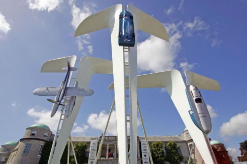 Bluebirds at Goodwood Festival of Speed FOS 2013 - carwitter