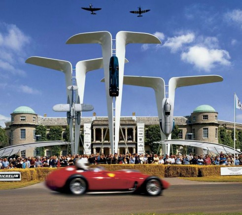 Bluebirds at Goodwood Festival of Speed - FOS 2013 - carwitter