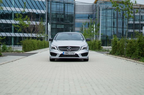 Merceds Benz CLA AMG Sport - Front - carwitter.jpg