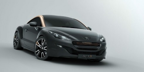 Peugeot RCZ R Black Front - carwitter