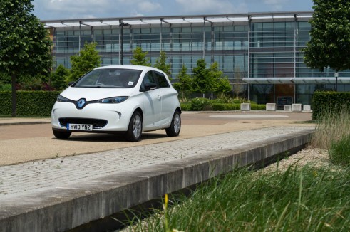 Renault Zoe Front - carwitter
