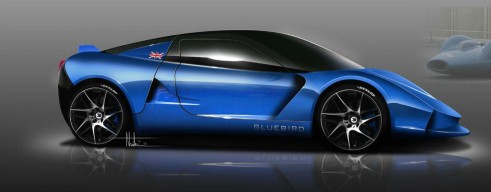 Bluebird DC50 Electric Sports Car - carwitter