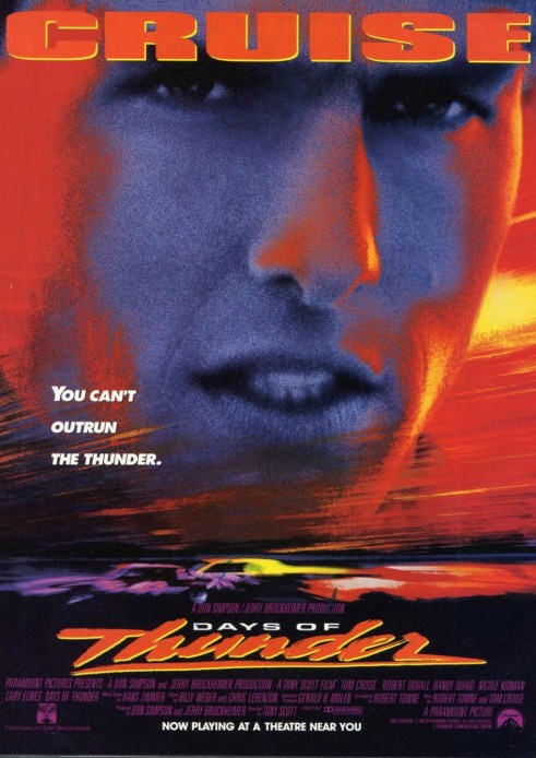 Days Of Thunder DVD Cover - carwitter