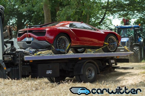 Goodwood FOS 2013 - Giugiaro Parcour Crash 5 - carwitter
