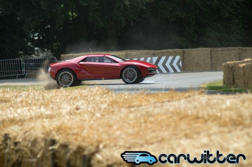 Goodwood FOS 2013 - Giugiaro Parcour Crash - carwitter