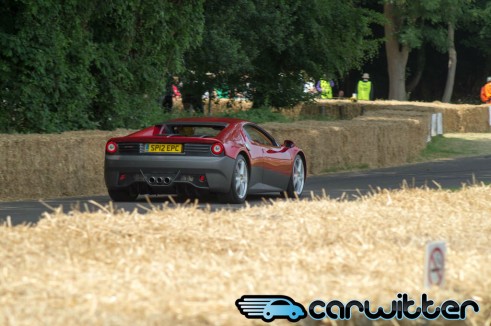 Goodwood FoS 2013 - Eric Claptons Ferrarii SP12 EC Rear - carwitter