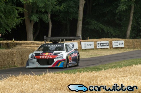 Goodwood FoS 2013 - Peugeot 208 T16 Pikes Peak Close Up - carwitter