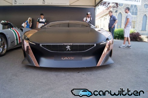 Goodwood FoS 2013 - Peugeot Onyx Front - carwitter