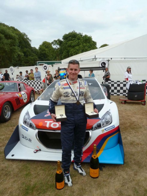 Grégory Guilvert Peugeot 208 T16 Pikes Peak Goodwood FoS 2013 Winner - carwitter