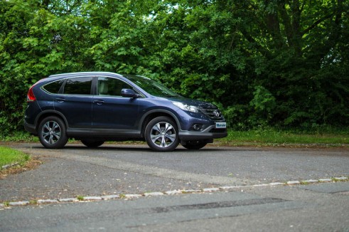 Honda CRV Review Angle - carwitter