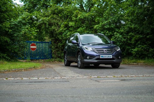 Honda CRV Review Front Angle - carwitter