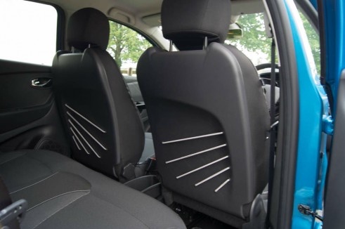 Renault Captur Review Front Seat Backs - carwitter