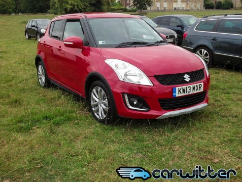 Suzuki Swift 4x4 Spotted Front Angle - carwitter.jpg