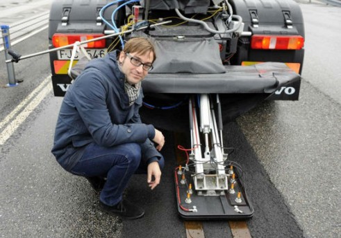 Volvo Electric Road Current Collector