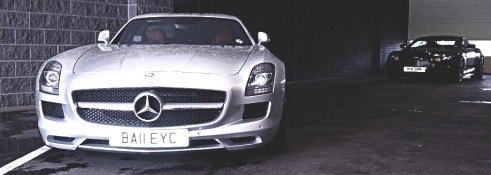 Aston Martin, DBS, Mercedes, SLS, AMG, supercar combo, Carwitter