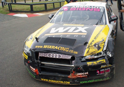 BTCC 2013 - Rob Austin Snetterton - carwitter