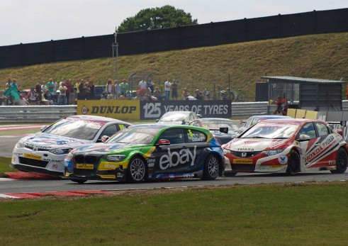 BTCC 2013 Rob Collard Action Snetterton - carwitter
