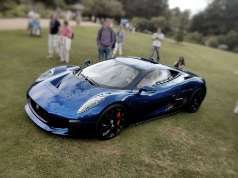 C-X75 front left angle - Wilton House 2013 - Carwitter