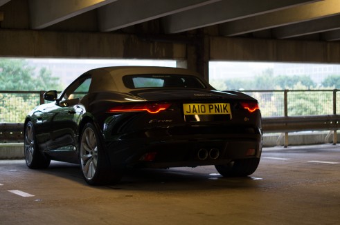 Jaguar F-Type Jalopnik Number 10 Plate UK - carwitter .jpg