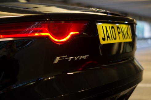 Jaguar F-Type Jalopnik Number 6 Plate UK - carwitter .jpg