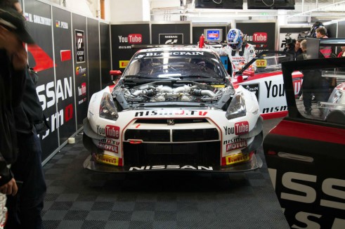 Nissan Nismo YouTube GTR GT3 Blancpain 2013 Silverstone Garage - carwitter