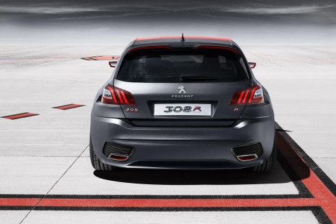 Peugeot 308R Concept Rear - carwitter