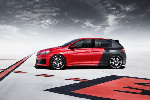 Peugeot 308R Concept Side - carwitter