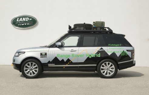 Range Rover Hybrid Side - carwitter