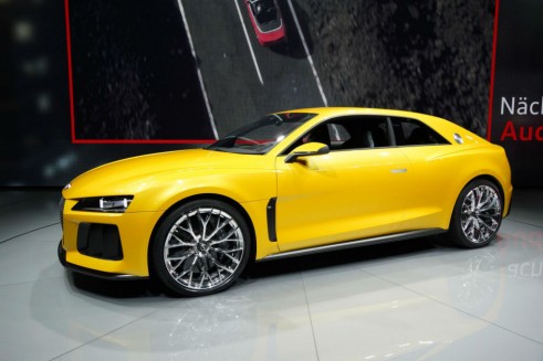 Audi Sport Quattro Concept Side - Frankfurt Motor Show 2013 - carwitter