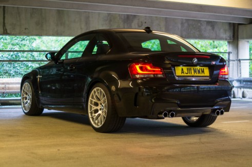 BMW 1M Rear Angle - carwitter