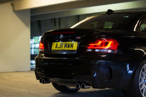 BMW 1M Rear Close - carwitter