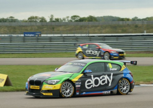 BTCC 2013 Rockingham eBay Motors BMW Pair - carwitter