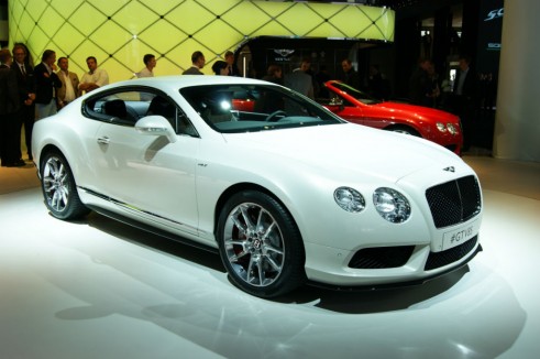 Bentley Continental GT V8 S coupe Front - Frankfurt 2013 - carwitter