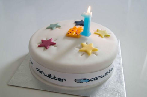 Carwitter Birthday Cake 2013