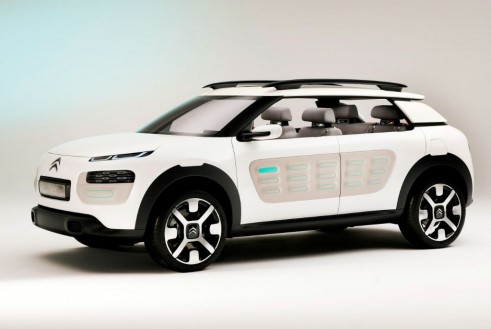 Citroen Cactus Concept Front Angle - carwitter