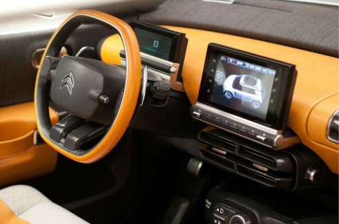 Citroen Cactus Concept Interior - carwitter