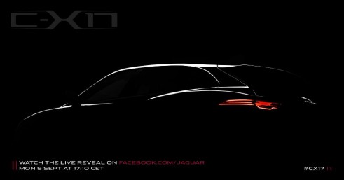 Jaguar C-X17 Concept Teaser