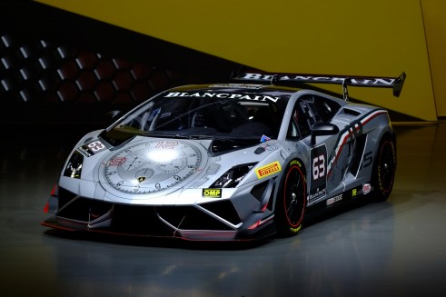 Lamborghini Gallardo Blancpain Super Trofeo Front - Frankfurt 2013 - carwitter