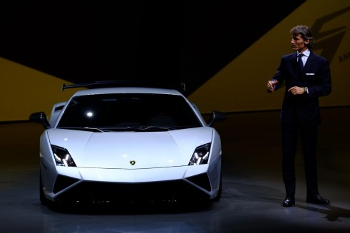 Lamborghini Gallardo LP 570-4 Squadra Corse Front - Frankfurt 2013 - carwitter