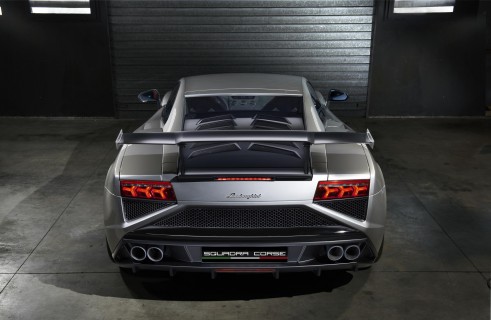 Lamborghini Gallardo LP 570-4 Squadra Corse Rear - Frankfurt 2013 - carwitter