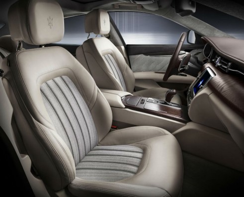 Maserati Quattroporte Ermenegildo Zegna Limited Edition Interior - carwitter