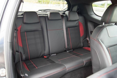 Peugeot 208 GTI Review Rear Seats - carwitter
