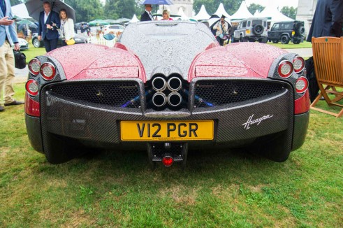 Salon Prive 2013 - Pagani Huayra Rear - carwitter